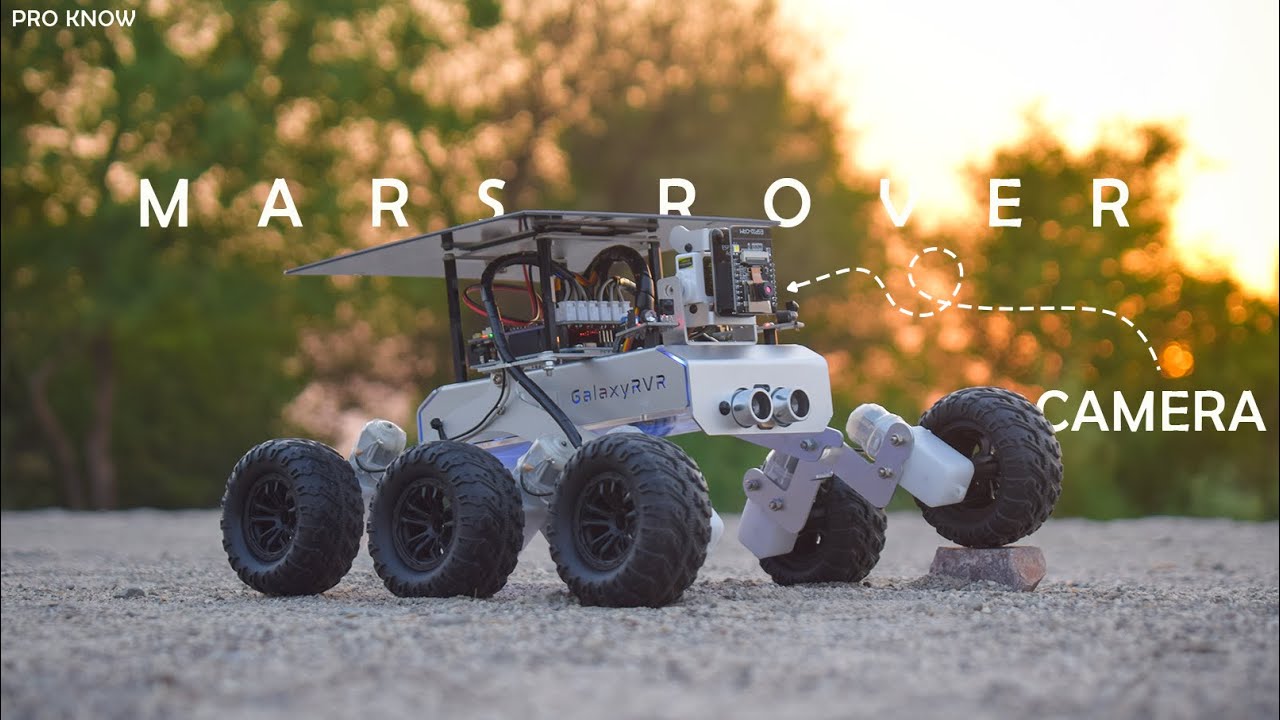 DIY Mars Rover - SunFounder GalaxyRVR Kit | Arduino Robot