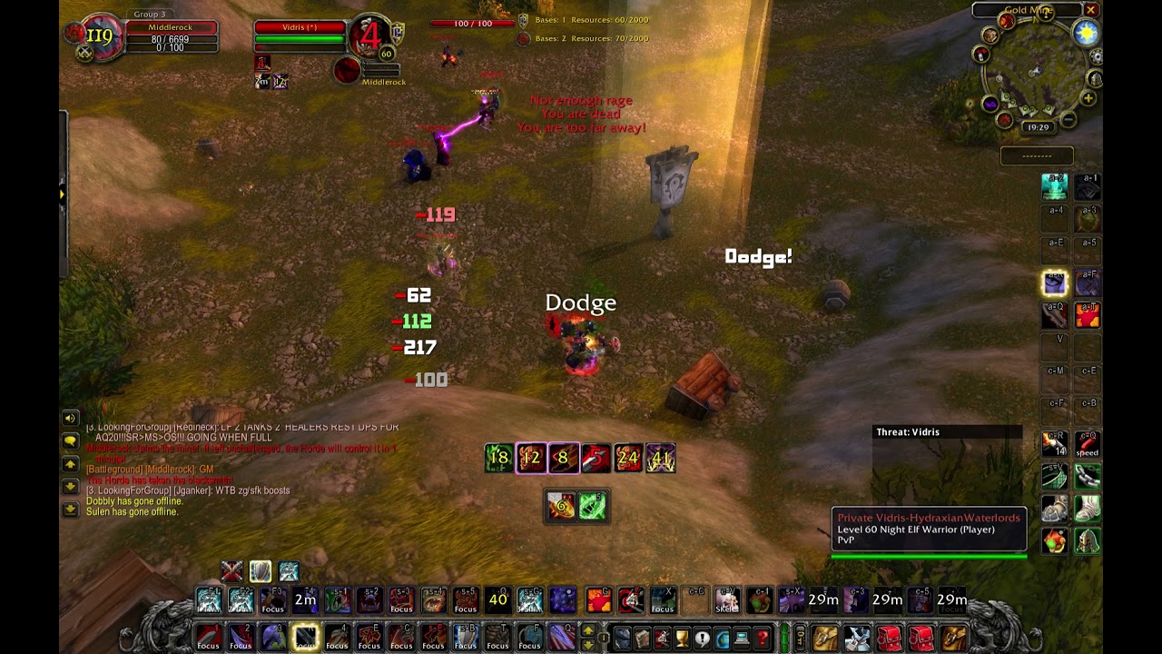 World of Warcraft classic / Twisting nether trinket procs