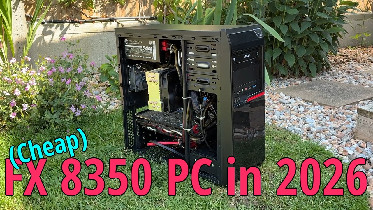 An AMD FX 8350 Gaming PC in 2026? Not Completely Terrible..
