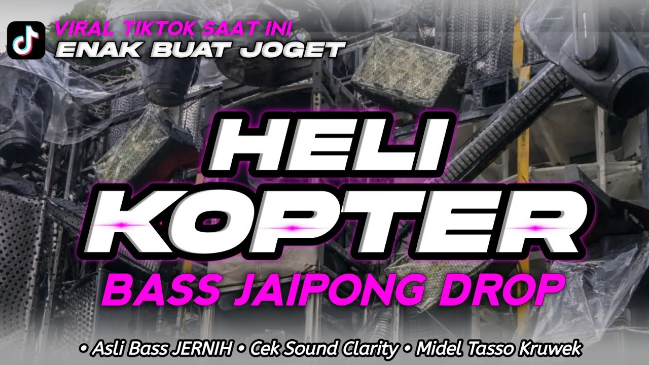 DJ CEK SOUND TERBARU|DJ HELIKOPTER TURUN KE PADANG VERSI JAIPONG DROP 