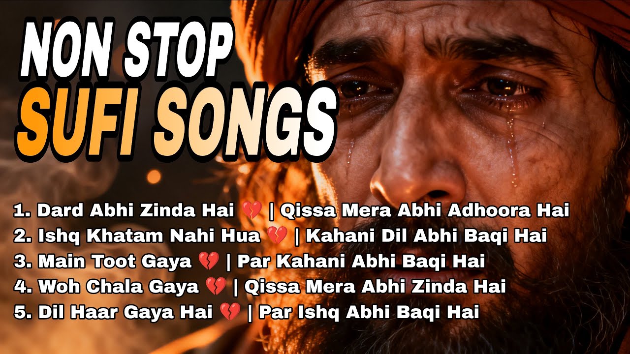 Non Stop Sufi Songs | Deep Love, Ishq & Fana – Heart Touching Jukebox