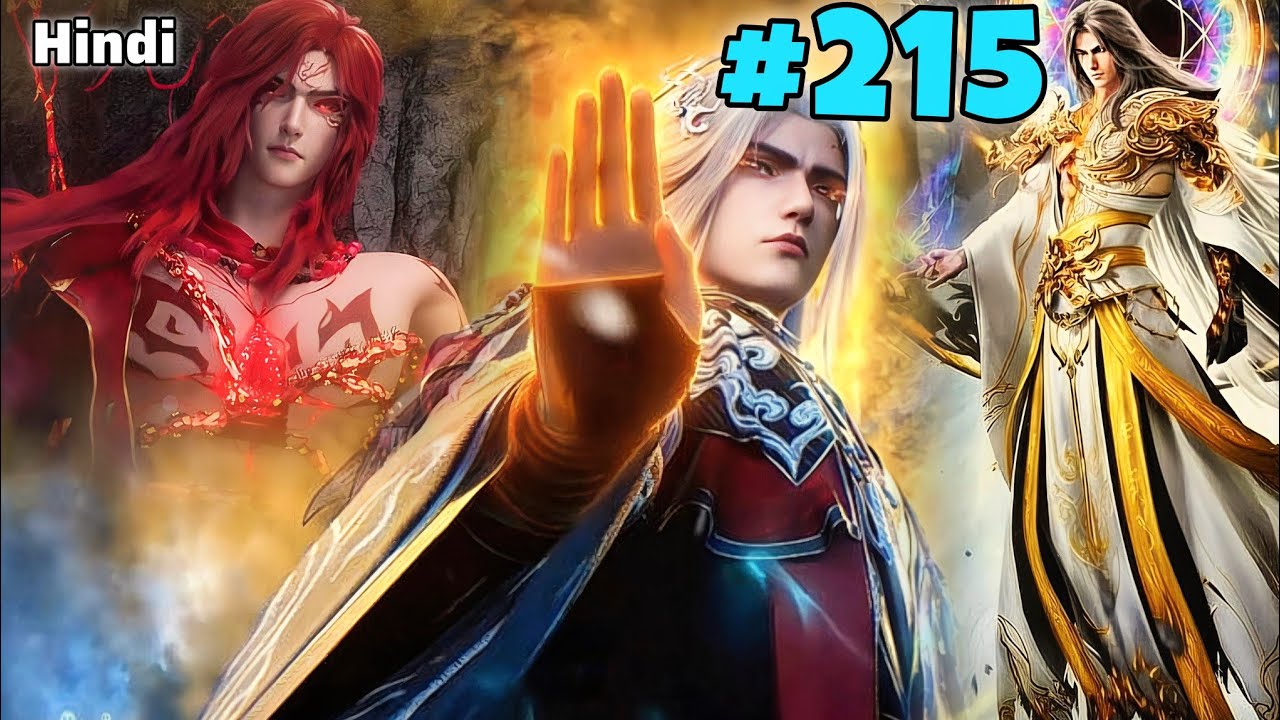 Renegade Immortal Anime part 215 Explained in Hindi || Anime Like soul land 2 @rehmanexplainer2