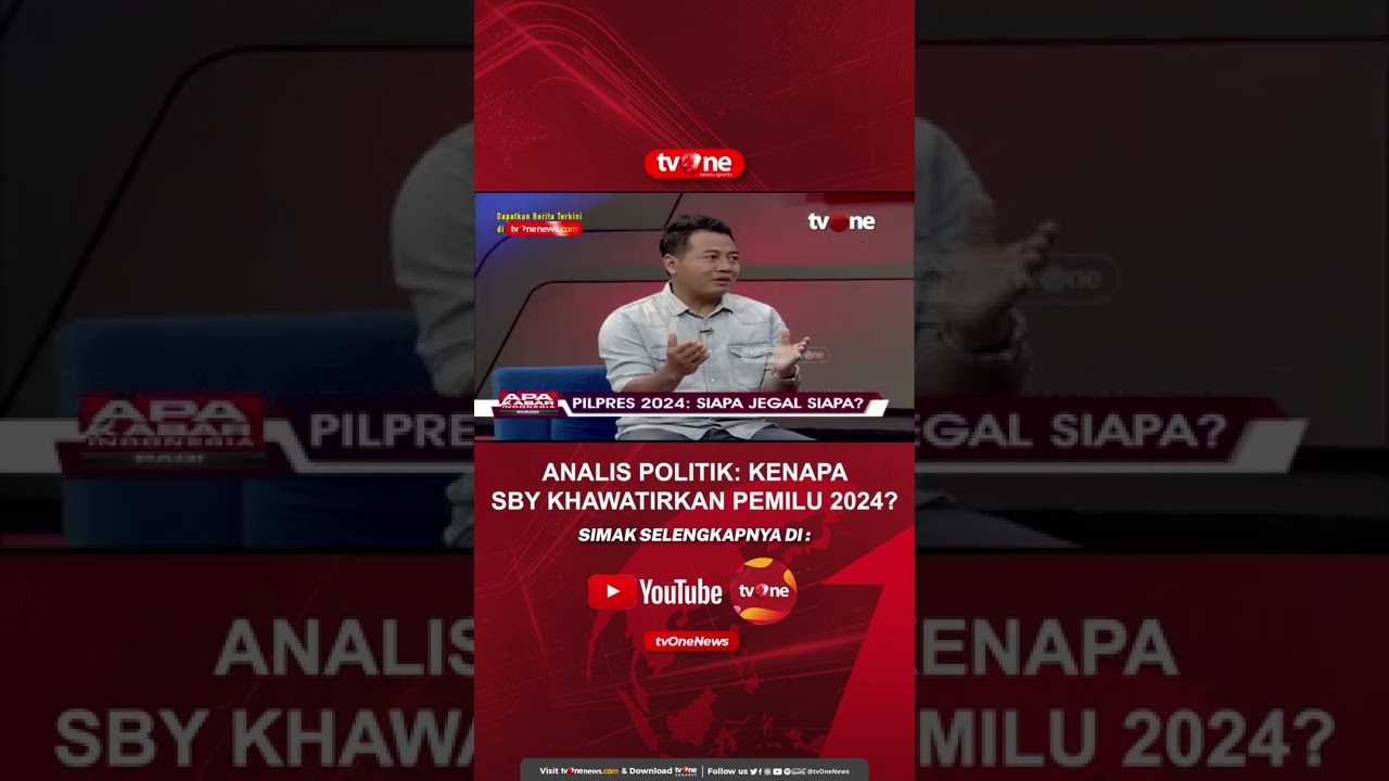 Analis Politik, Adi Prayitno Singgung Pernyataan SBY soal Pemilu 2024 #Shorts #tvOne #Talkshow #SBY