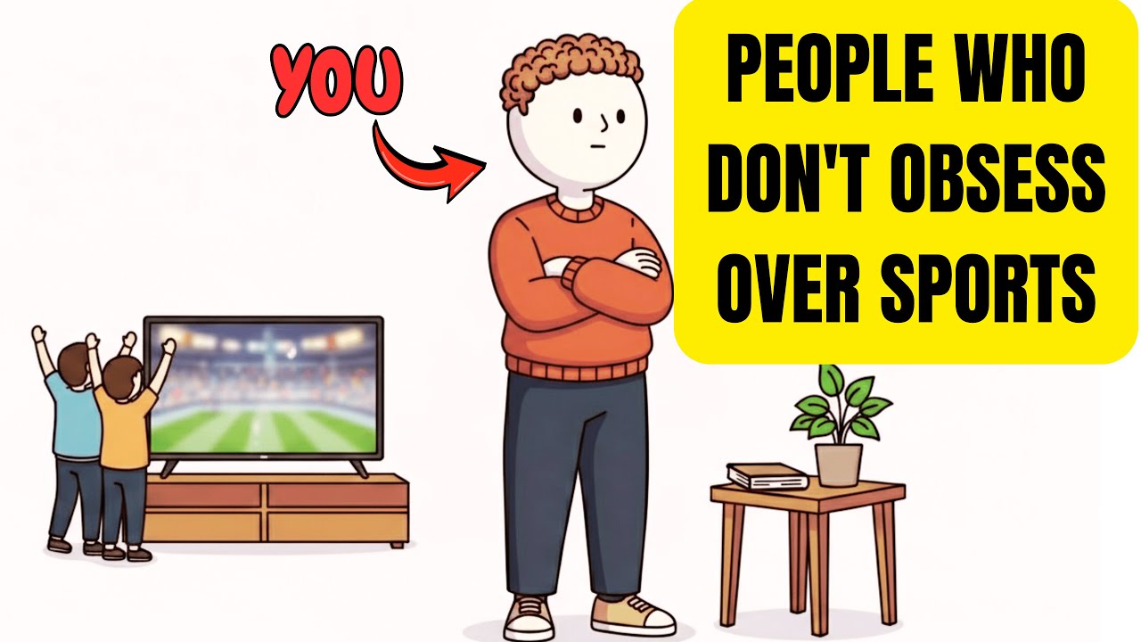 Psychology of People Who Don't Obsess Over Sports