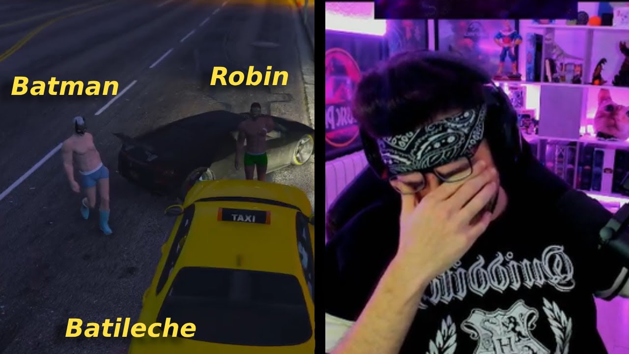 Batman Y Robin Secuestran A NEFA Y Le Dan Batilechita (Ruperto Y Laxxuz)