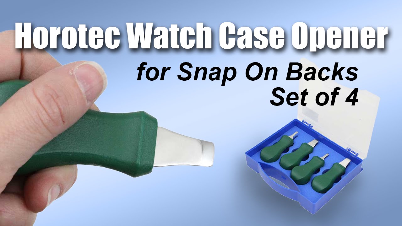 Horotec Swiss Watch Back Opener