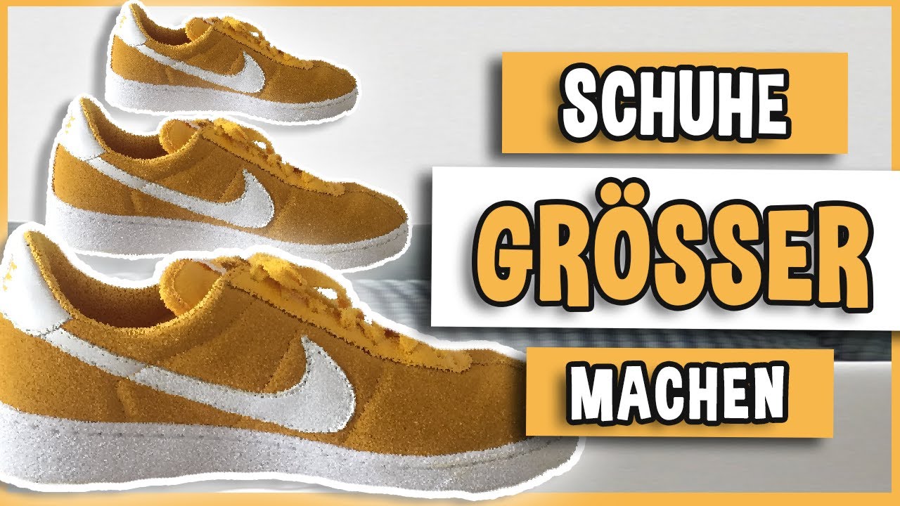 Zu kleine Schuhe größer machen (so macht man Schuhe größer und breiter) | thajo torpedo
