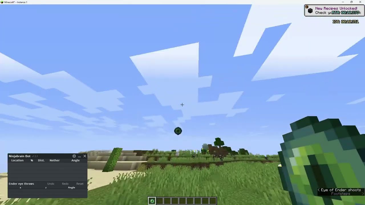 I FINALLY learned how to use Ninjabrain bot correctly