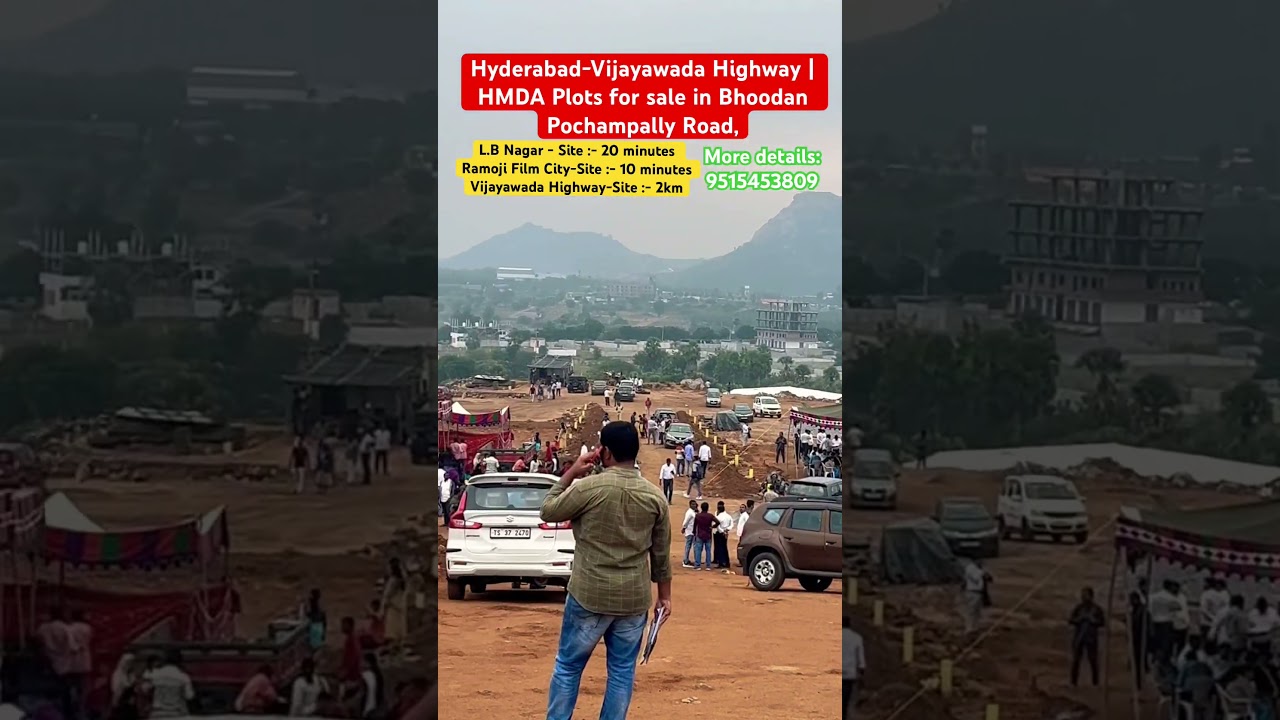Hilltop Project | HMDA Approved Plots For sale in Hyderabad | Vijayawada Highway |