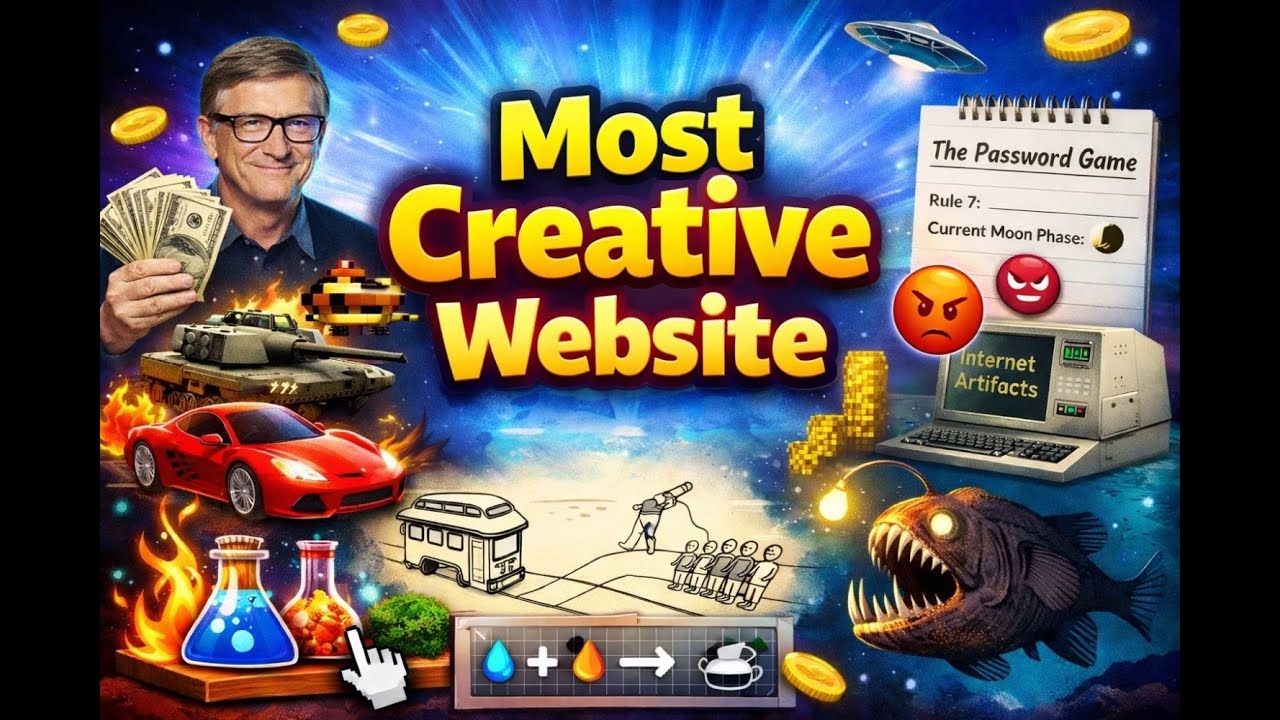 The Most Creative Website Ever Made #coolwebsites #cooltech #fun