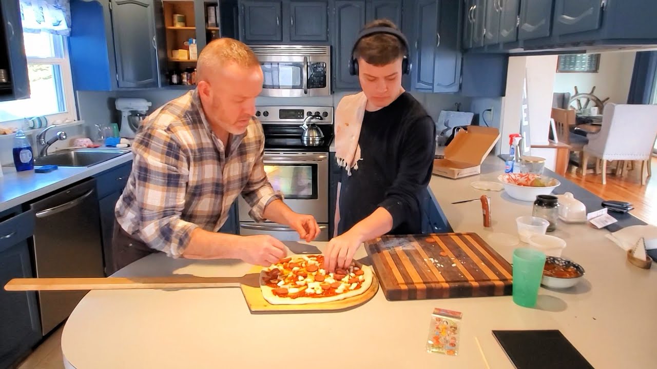 Maybe He Can Be A Pizza Chef!!!