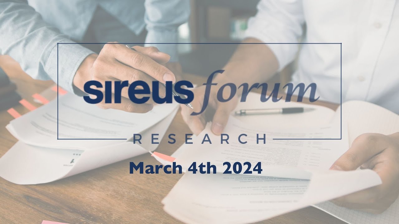 SIREUS RESEARCH forum: Better Communications Drives Startup Success.