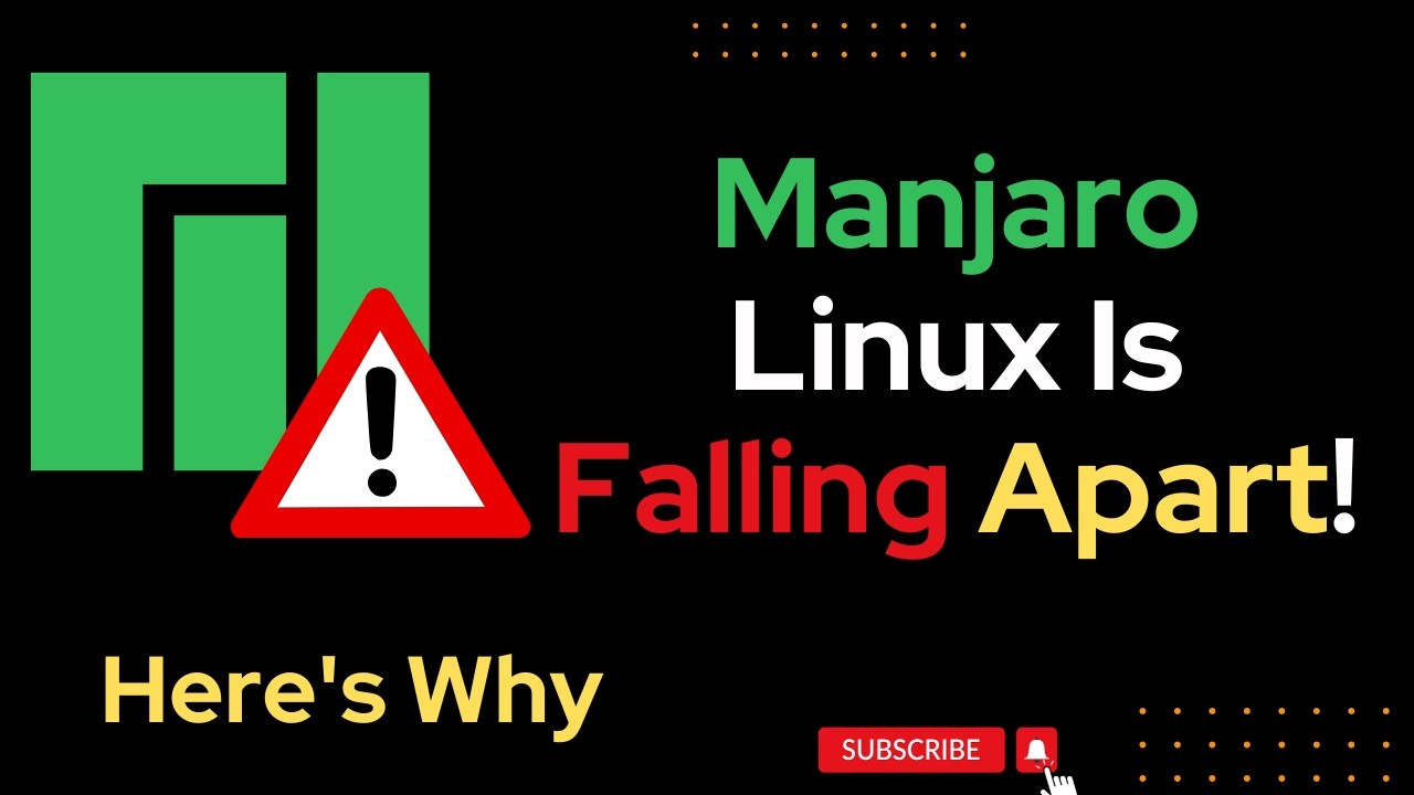 Manjaro Linux разваливается. Вот почему.
