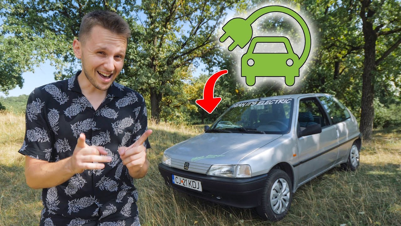 Mașină electrică la 3000 de euro! – Peugeot 106