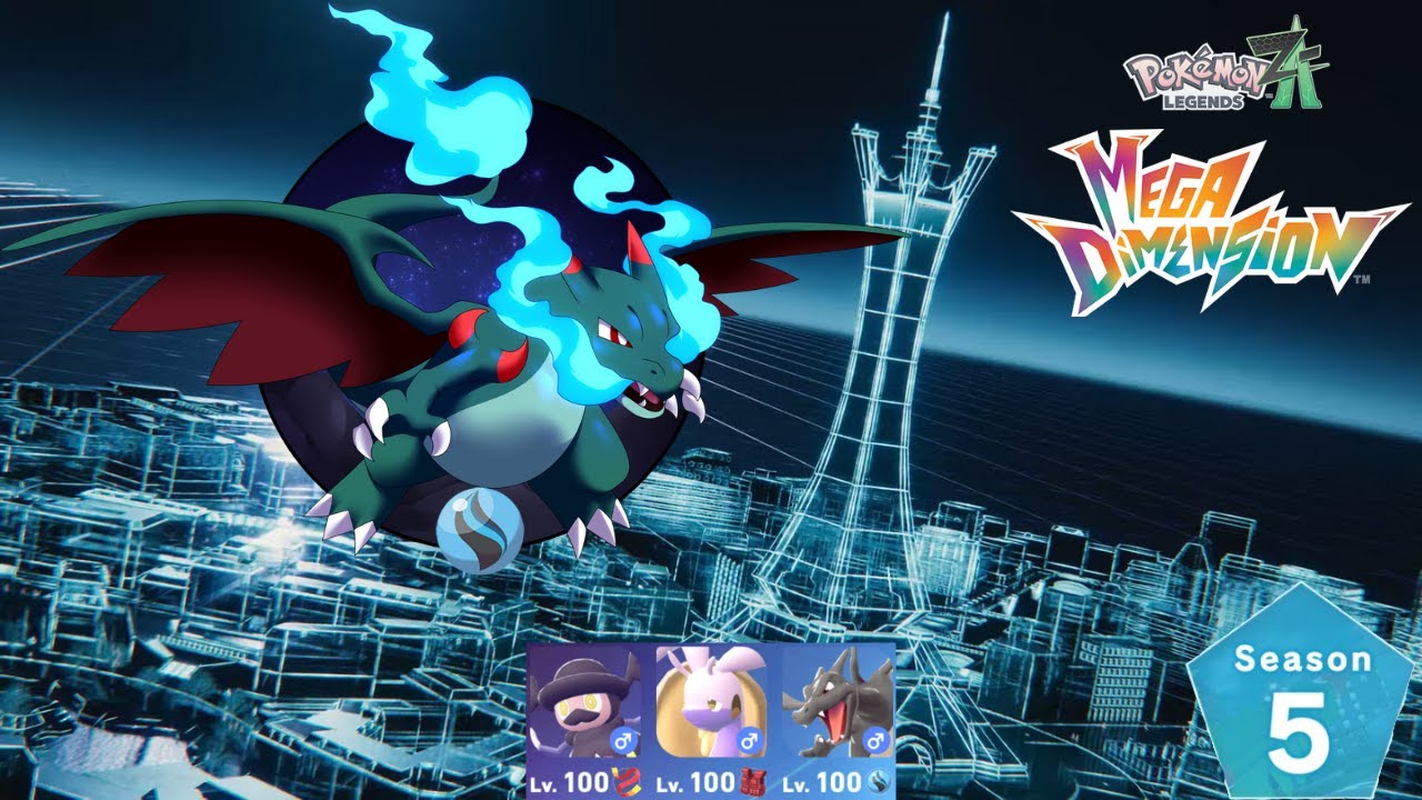 MEGA CHARIZARD X STILL DOMINATES IN SEASON 5 in Pokémon Legends: Z-A Ranked Battles