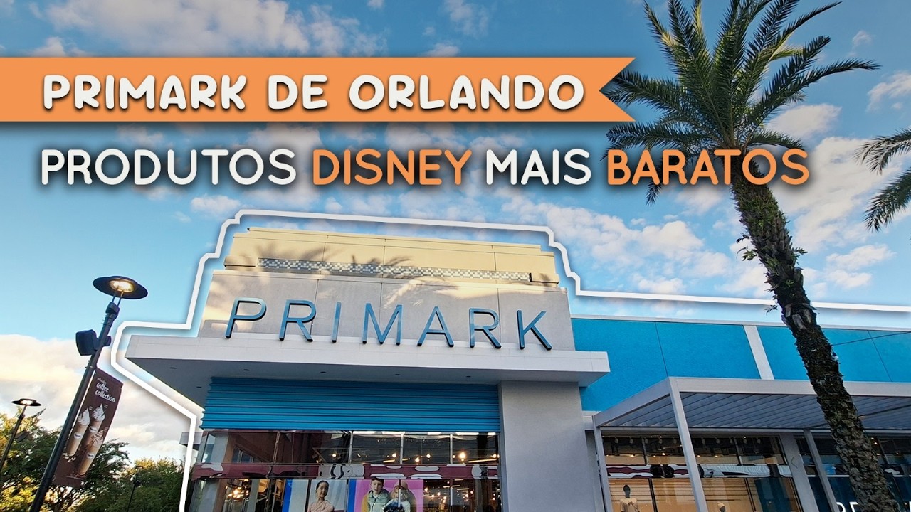 Produtos Disney BARATOS na PRIMARK de Orlando!
