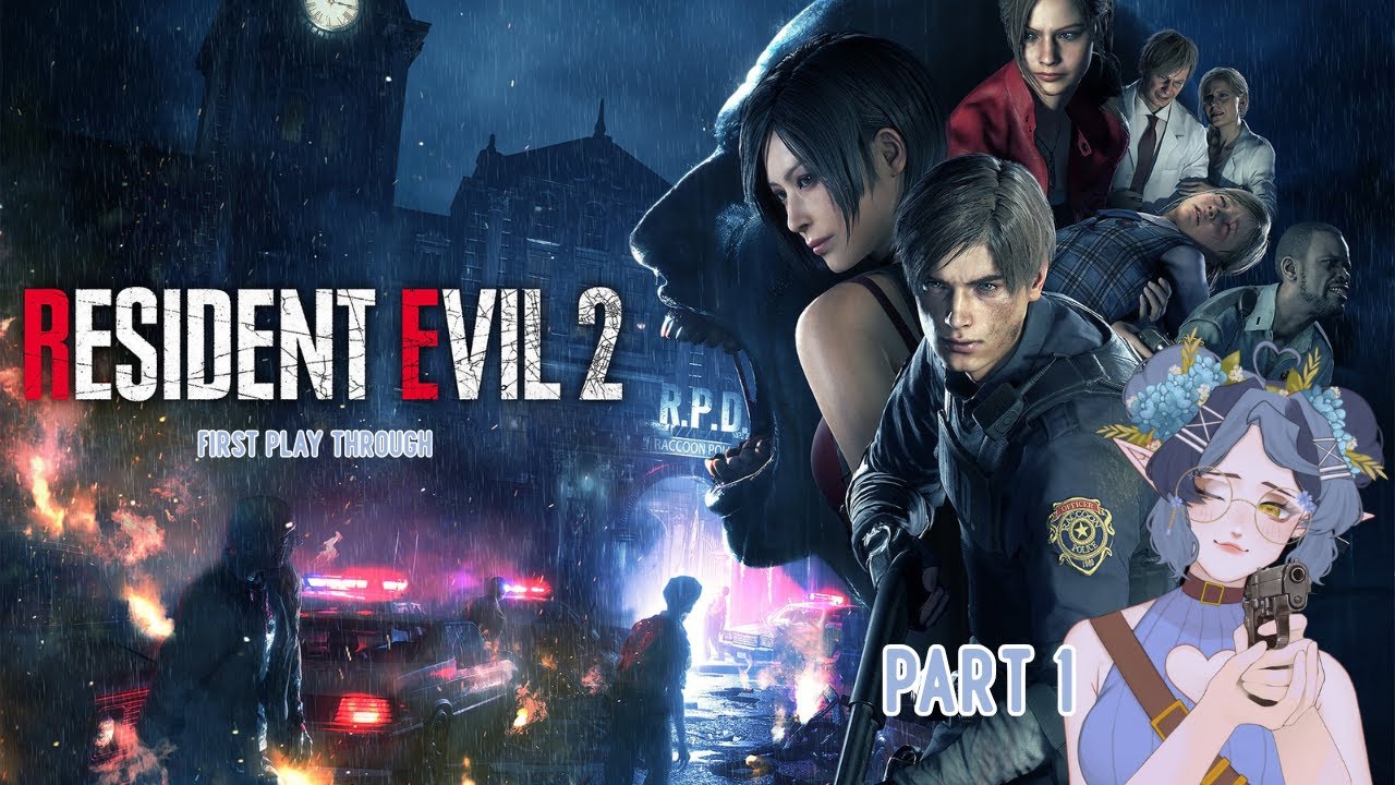 💙Resident Evil 2 Remake – Blind First Playthrough (No Spoilers) // Part 1💙