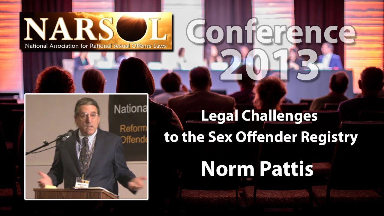 Conference: Legal Challenges to the Sex Offender Registry (Norm Pattis, 2013)