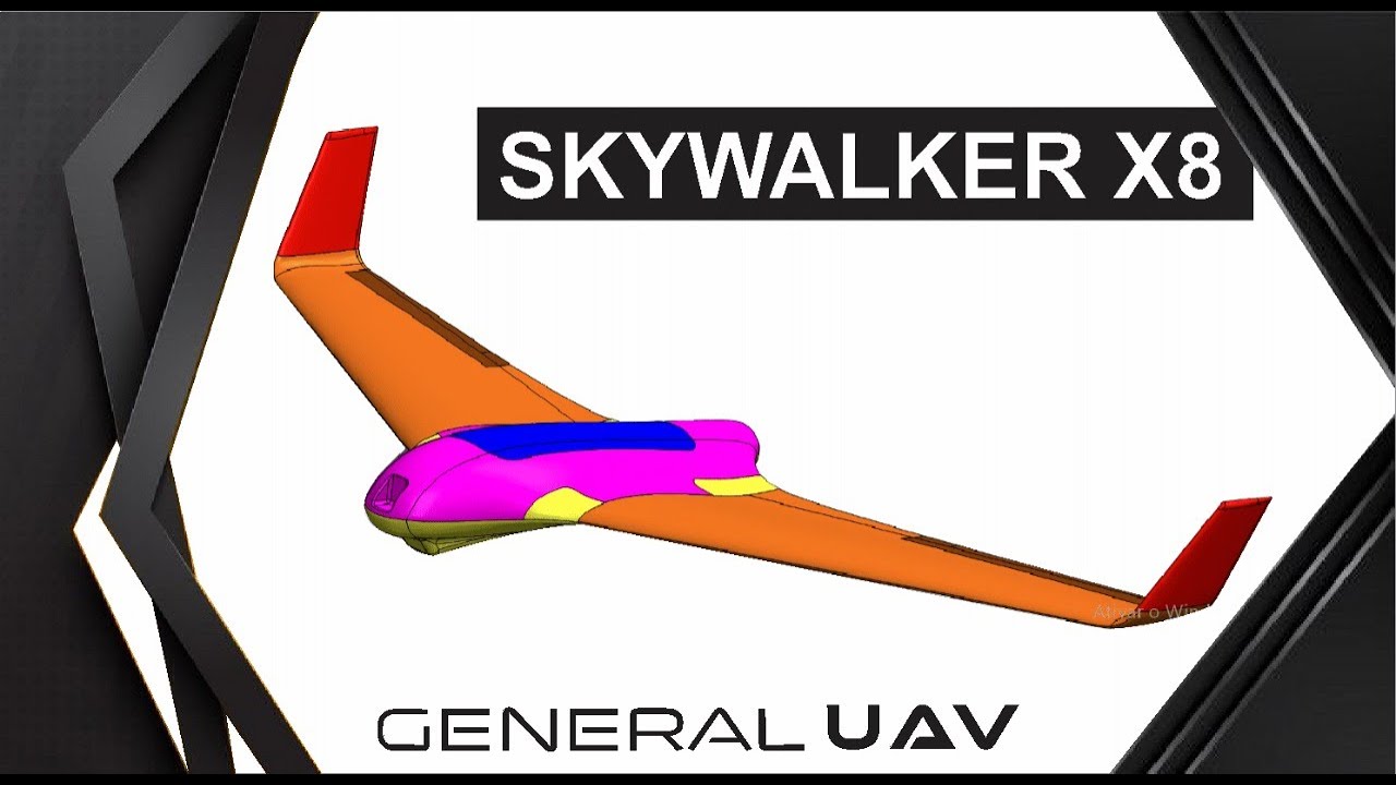 Construção Da Skywalker X8 UAV - ✈ 2120mm Parte 1