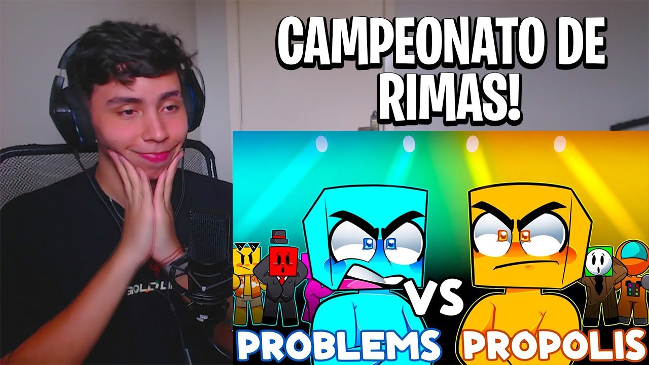 REACT Batalha de RAP - Problems VS Propolis