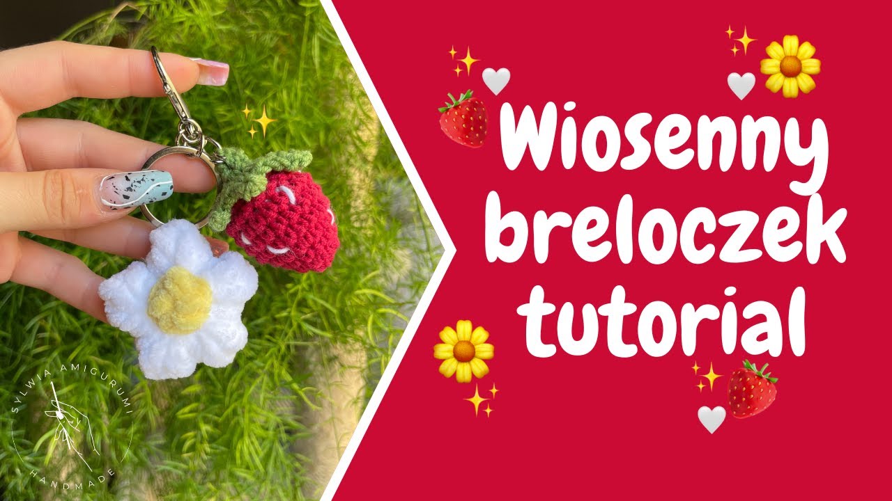 Wiosenny breloczek tutorial