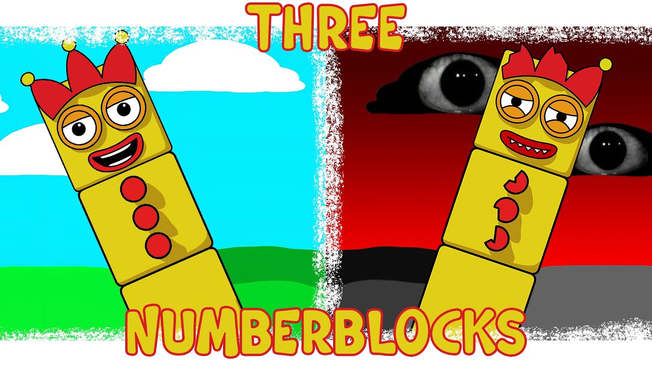 My Sprunki OC: Three (from Numberblocks)