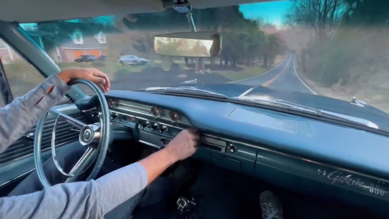 1962 Ford Galaxie500 Club Victoria 406/405 4 speed