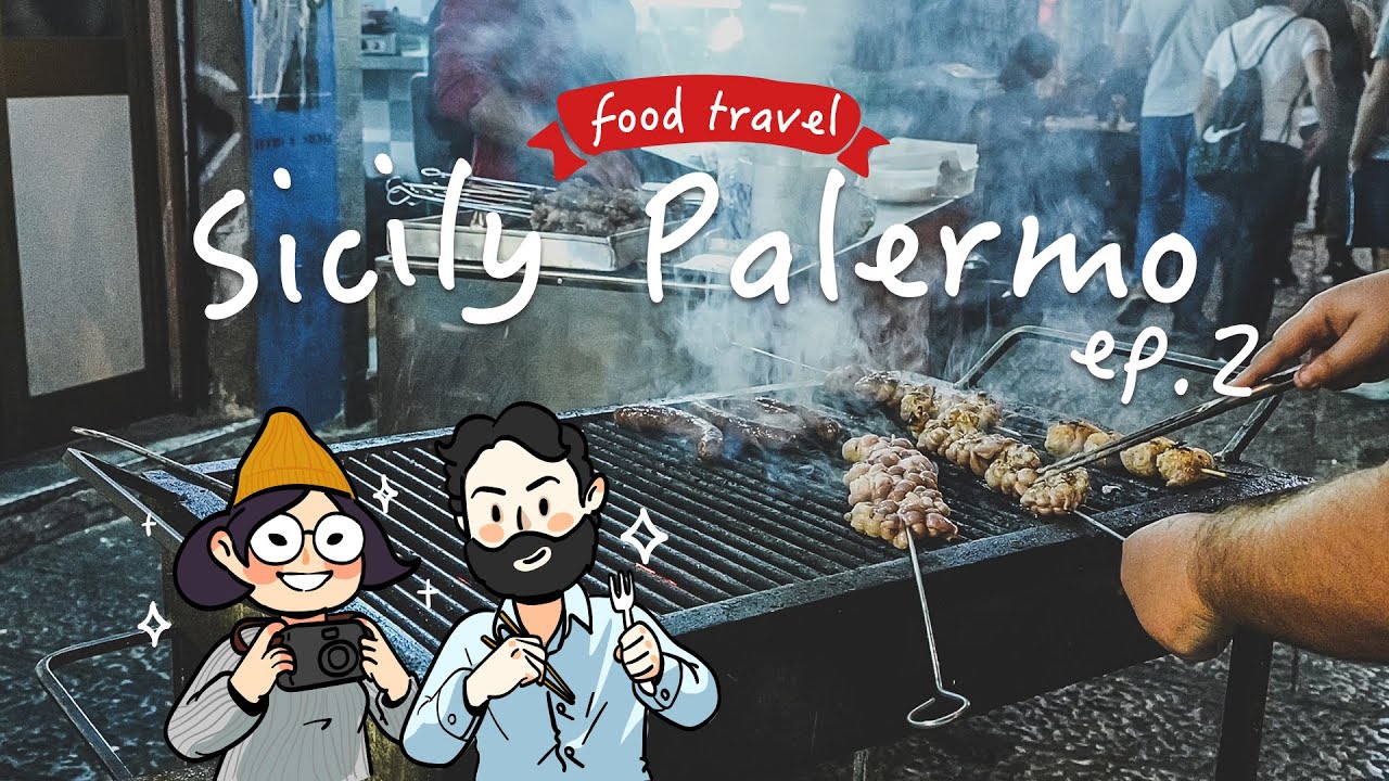 Palermo Travel Guide 2：Ballarò Market/must-try street food/best cannolo/MassimoTheater【西西里岛巴勒莫吃喝旅行2】