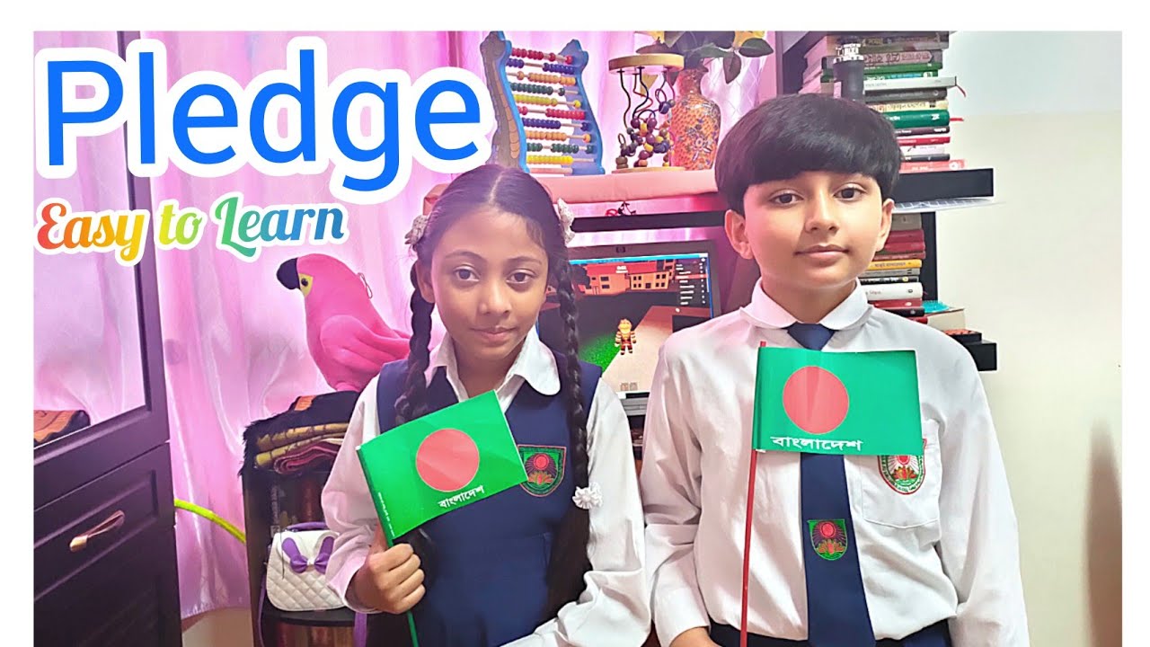Pledge | School Assembly | Oath in English