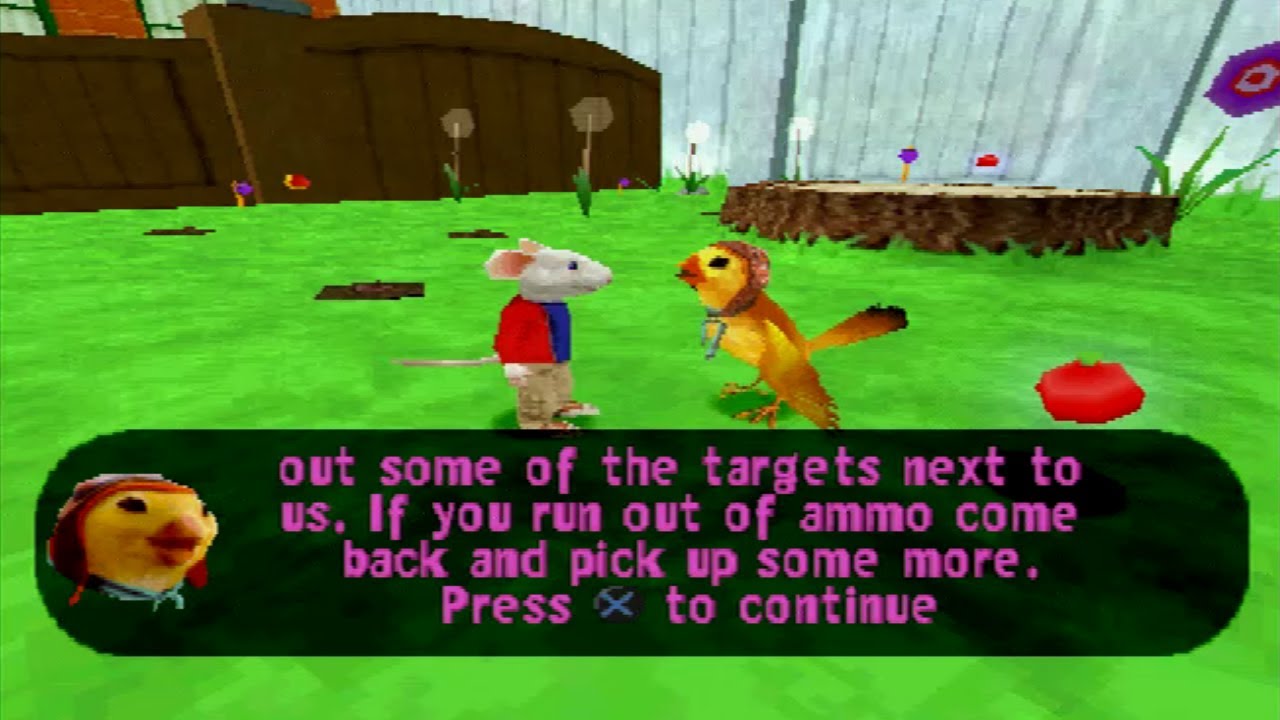 Stuart Little 2 PS1 Training Level