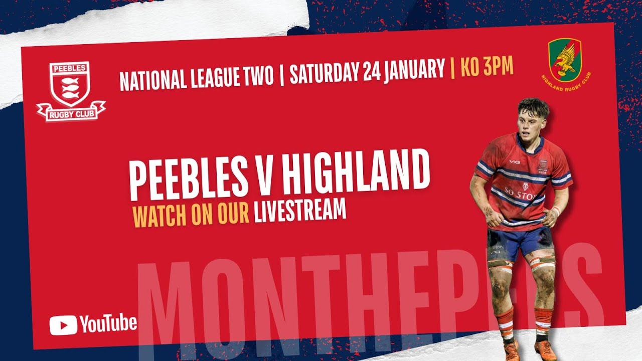 Arnold Clark National League 2 - Peebles v Highland