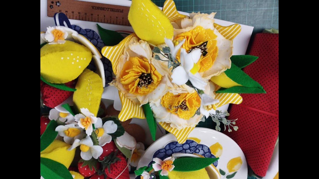 Tutorial limoni 3D e fustella fiori MG-396