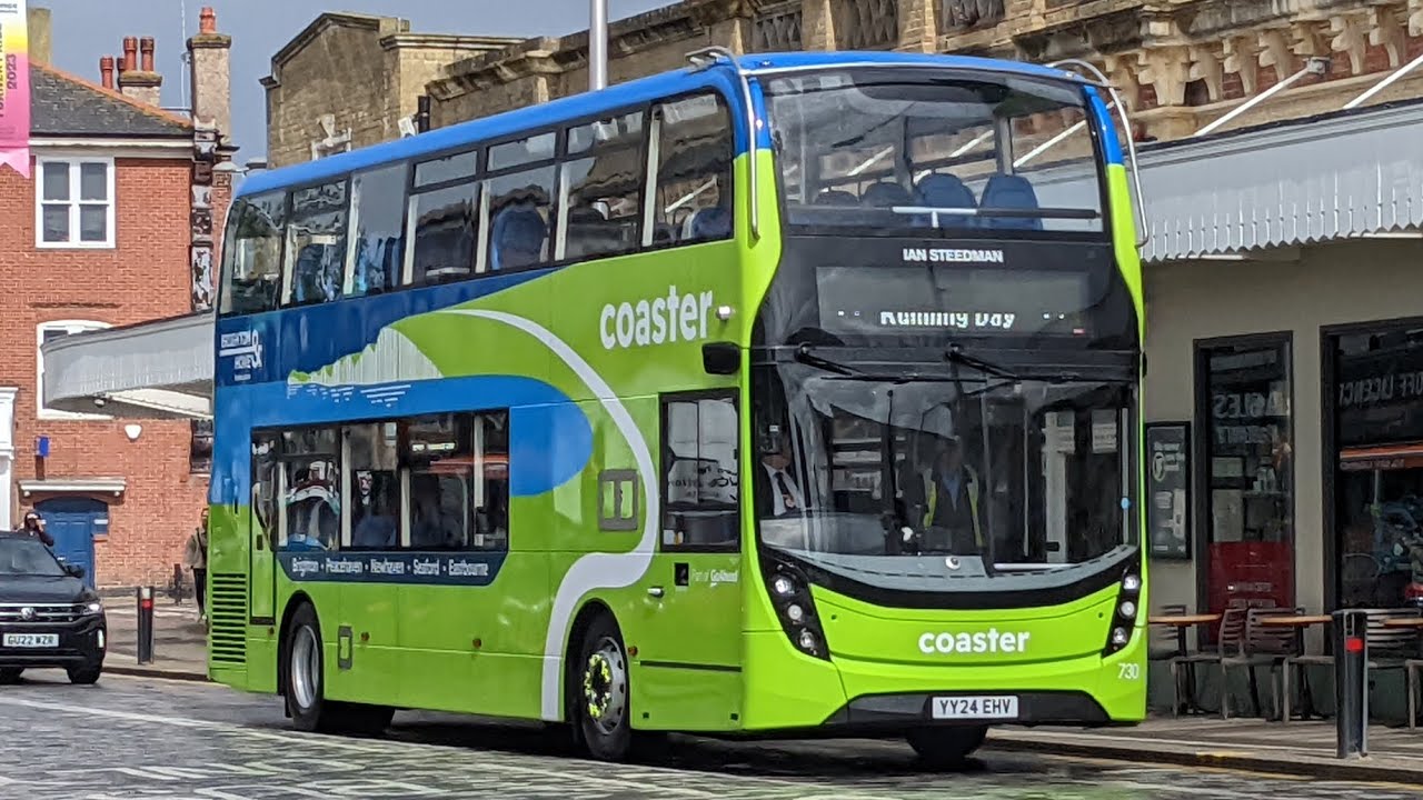 Brighton and Hove YY24 EHV 730 Enviro400 MMC
