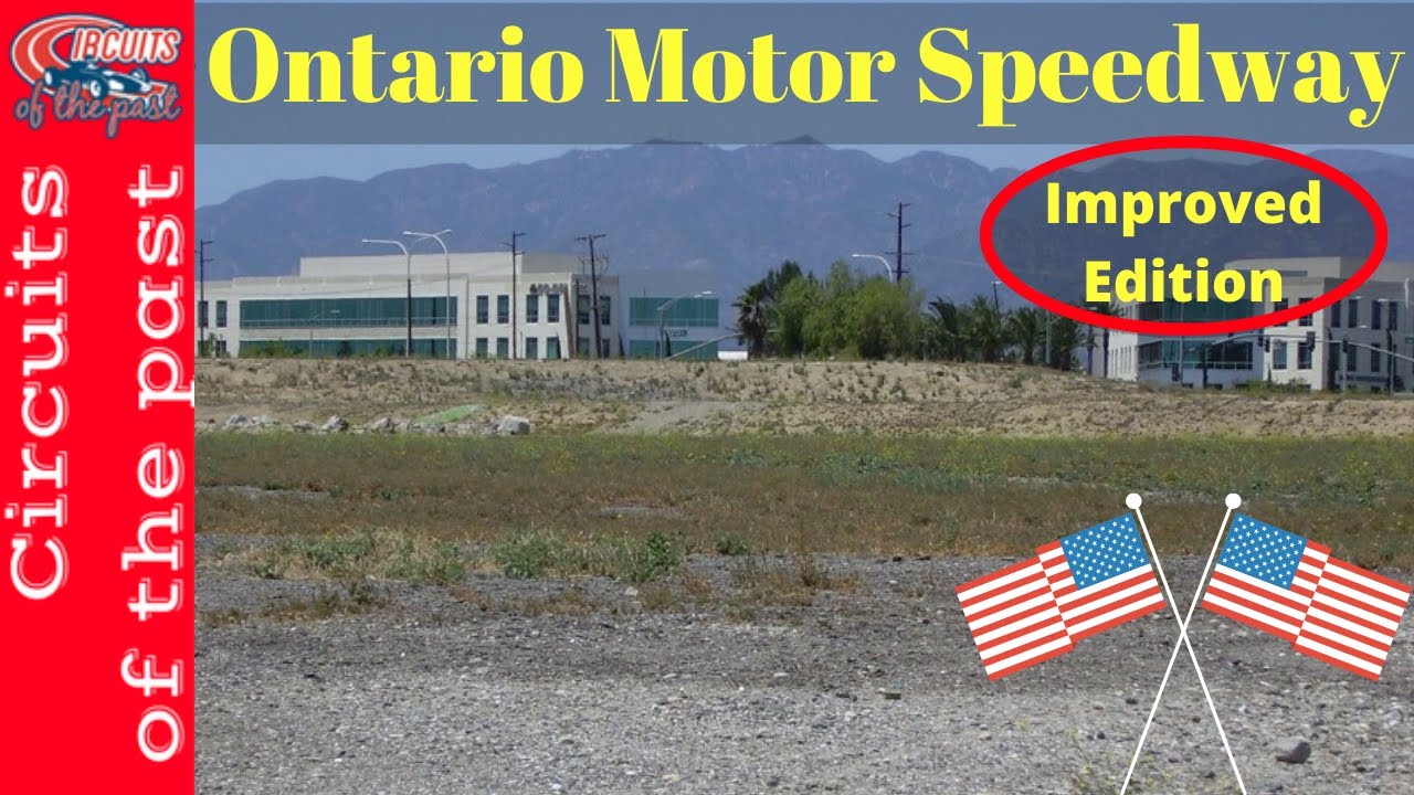 Ontario Motor Speedway Lost Race Track in California USA