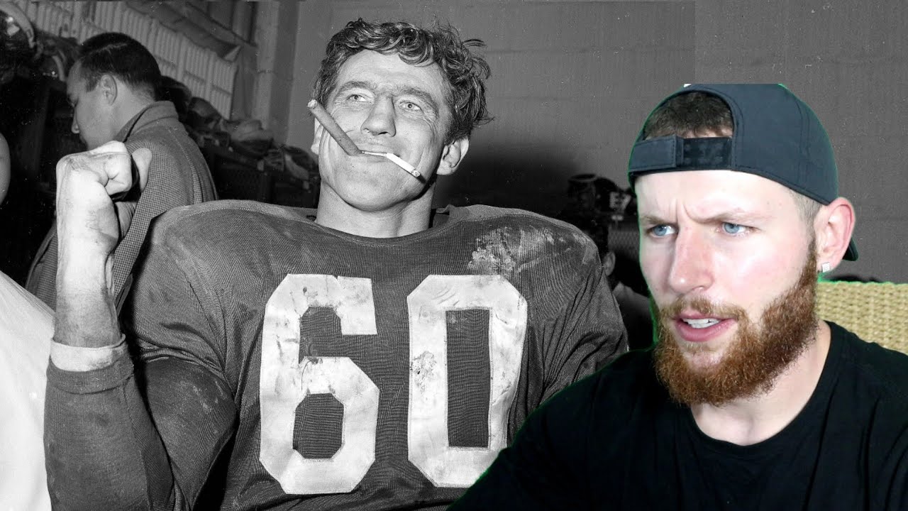 Rugby Player Reacts to CHUCK BEDNARIK #35 The Top 100 NFL's Greatest Players!