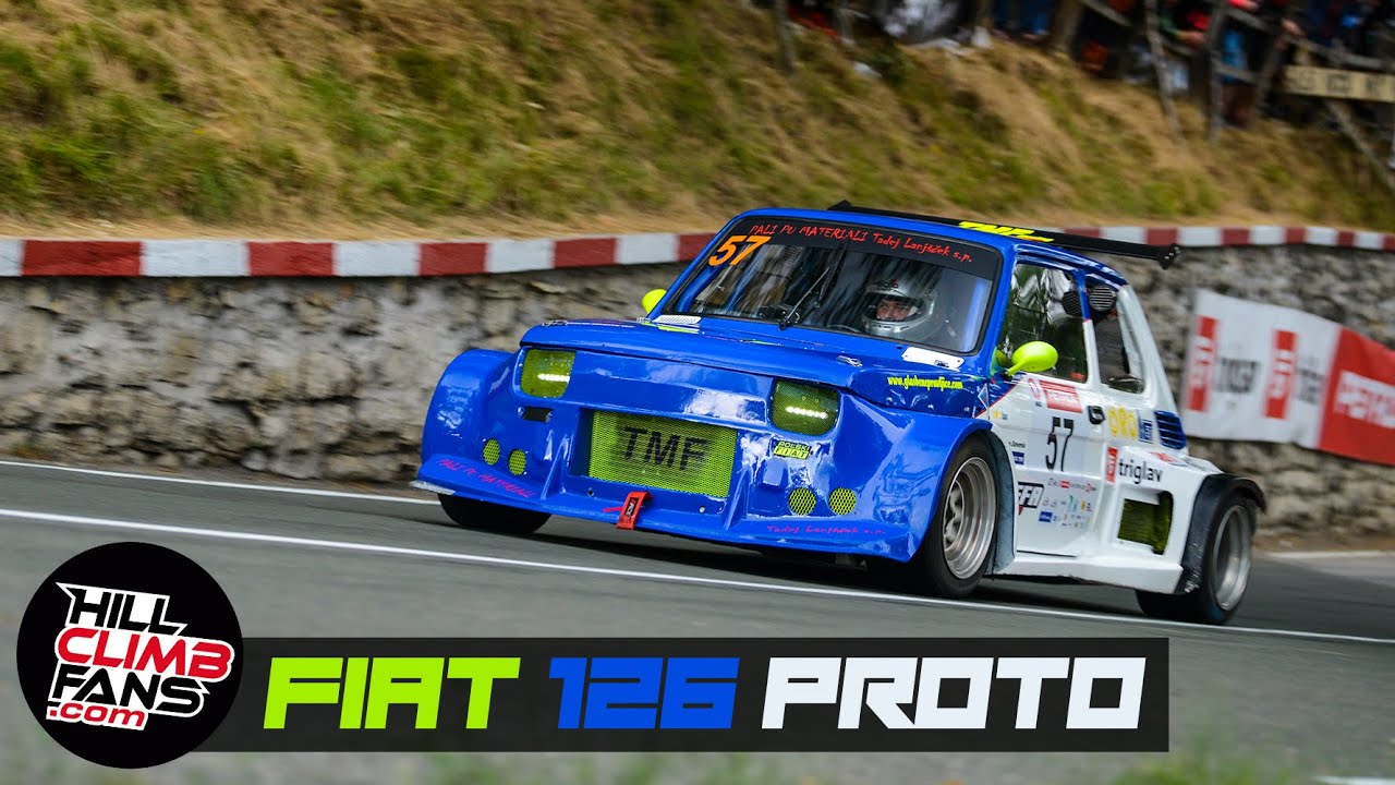 13.000rpm Fiat 126 Proto - Filip Tornič Milharčič  | Hill Climb Ilirska Bistrica 2021