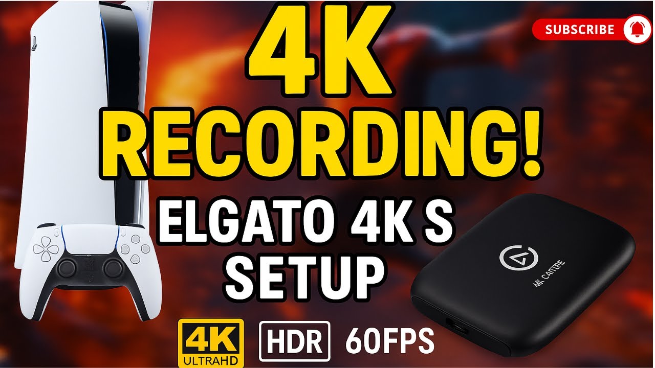 How to Record PS5 in TRUE 4K with Elgato 4K S (Step-By-Step Guide) Hindi
