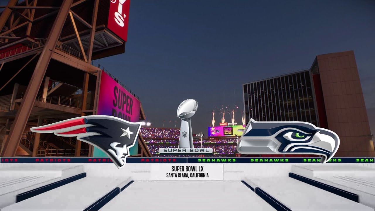 Super Bowl LX via Madden 26'