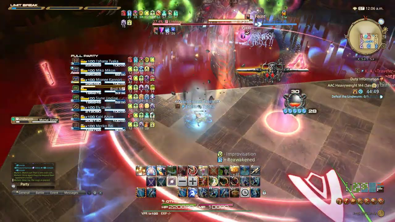 FFXIV: M12S Door Boss (w/ Transition) Week 1 Clear (VPR)