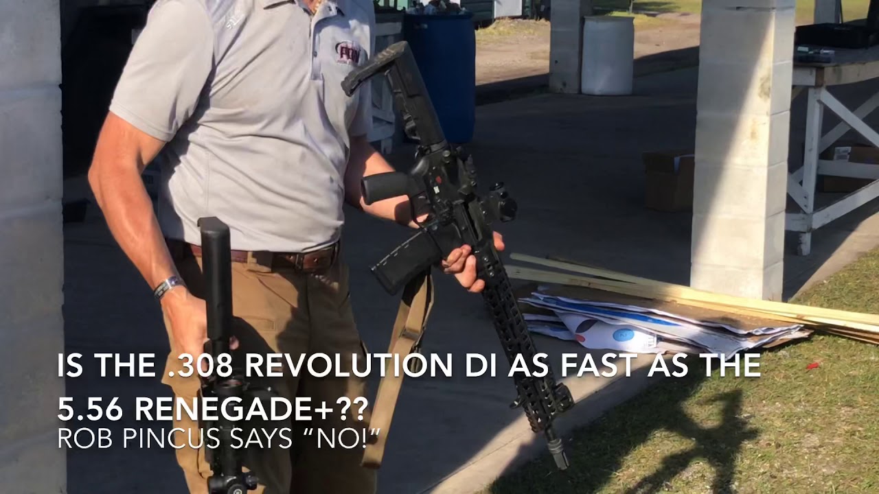 POF .308 Revolution DI ... is it really as fast as a 5.56??