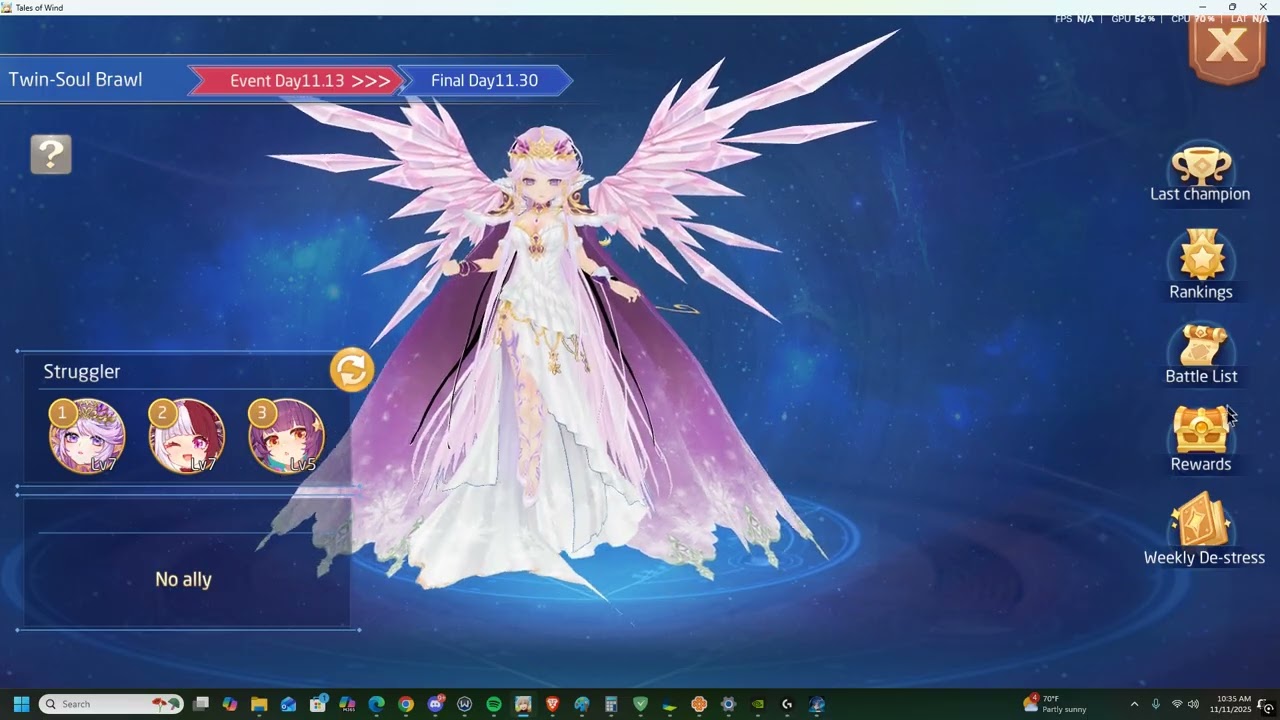 Tales of wind twinsoul brawl is the most unfair game mode