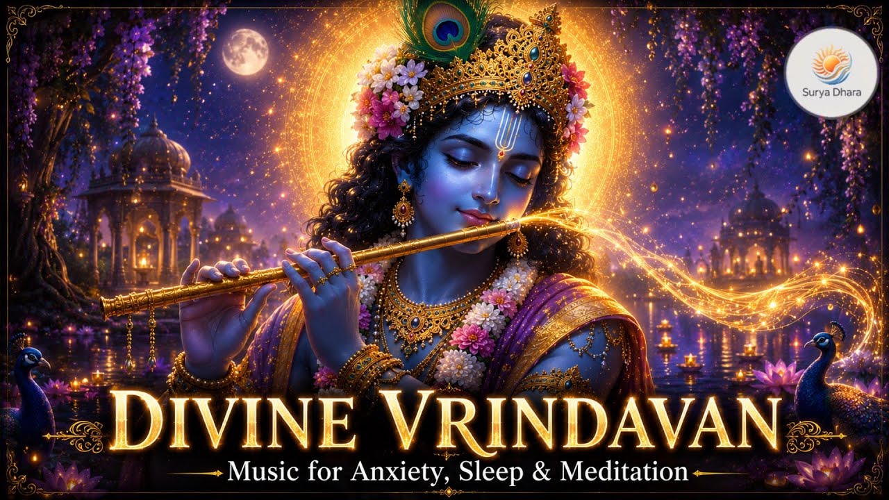 Divine Vrindavan | Meditative Music for Inner Peace | Surya Dhara Official