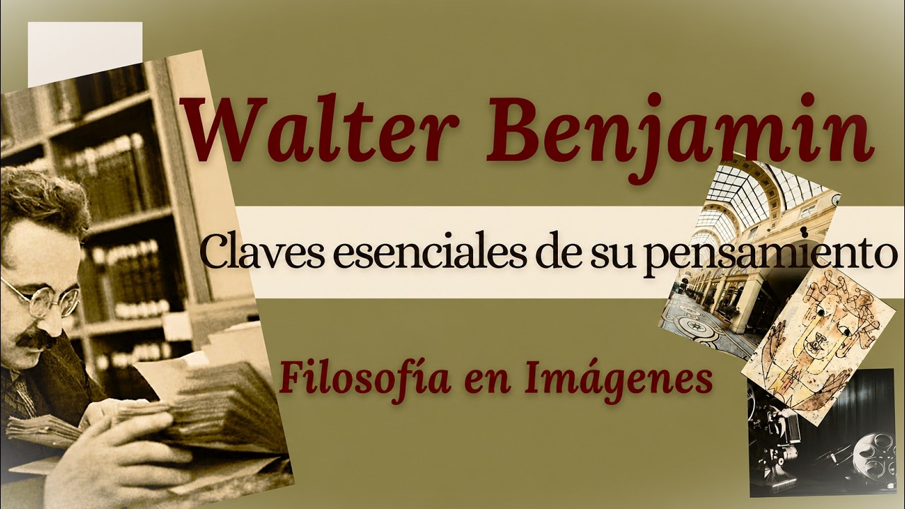 WALTER BENJAMIN: Introducción en tres TEXTOS CLAVE