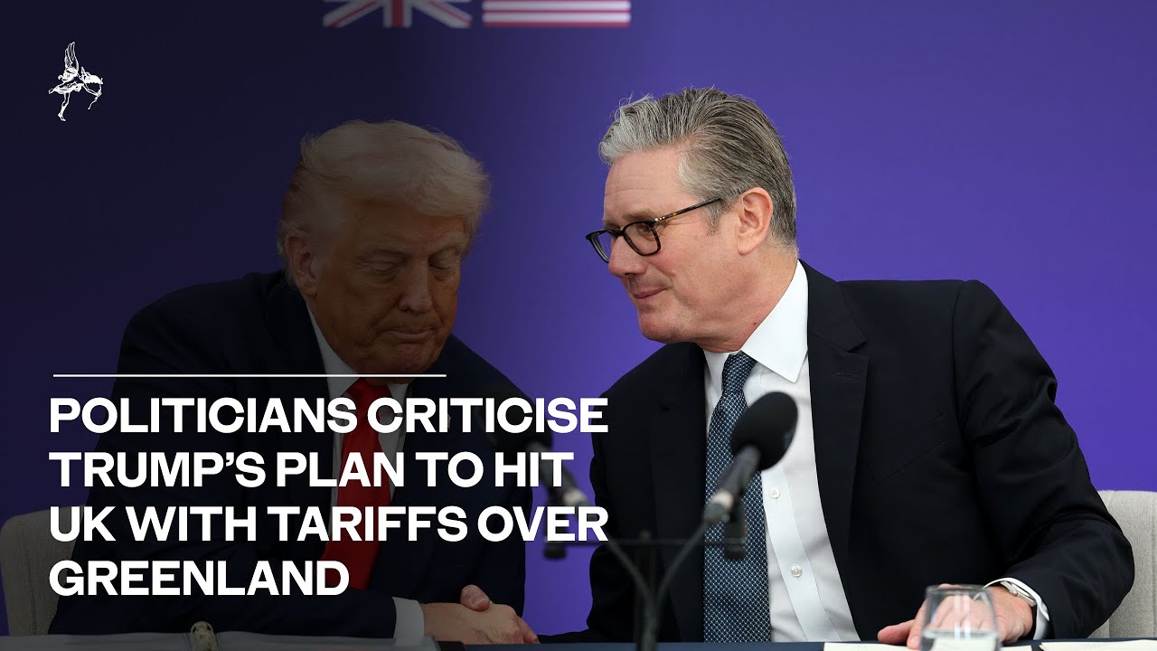 Politicians criticise Trump’s plan to hit UK with tariffs over Greenland