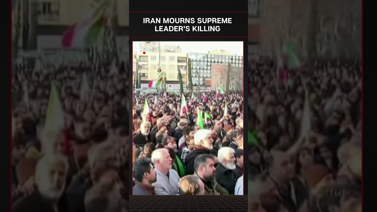 #FirstpostNews: Iran Mourns Supreme Leader Khamenei After U.S‑Israel Strike | N18G