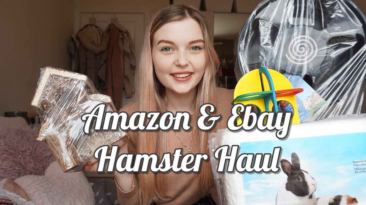 Ebay and Amazon Hamster Haul July 2020// Hamster Essentials // Hamster Playpen
