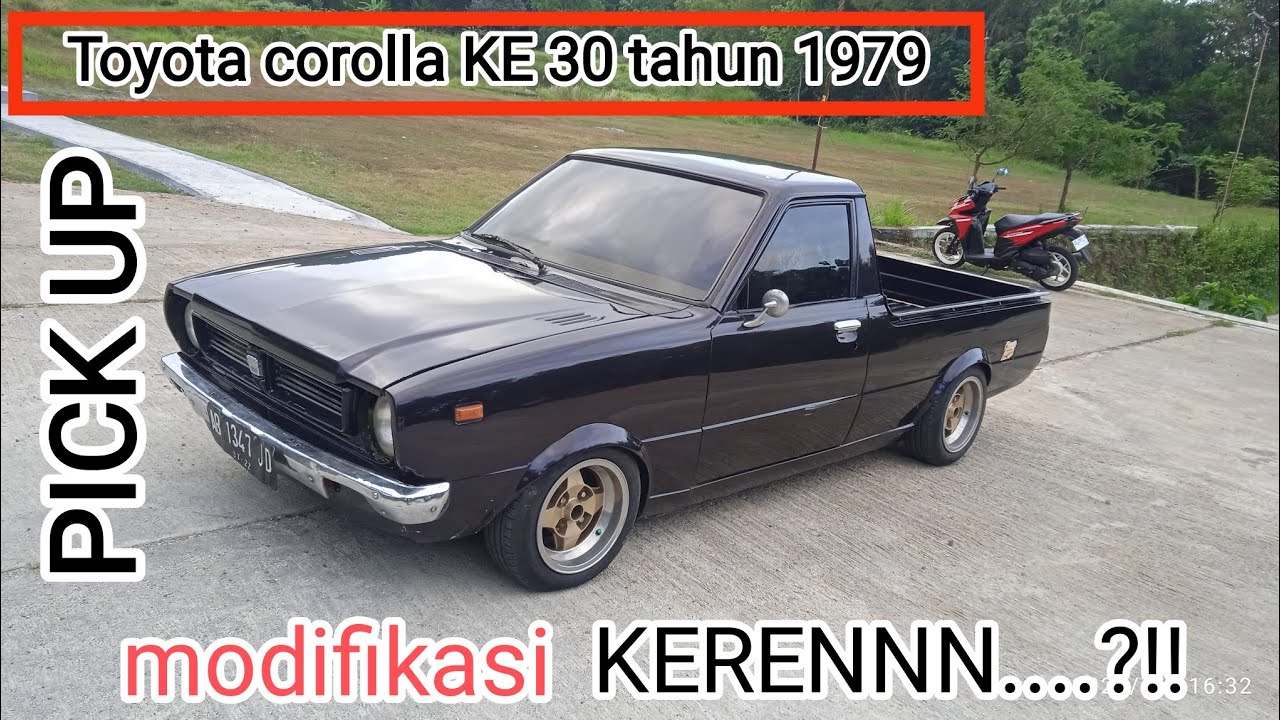 Modified Toyota corolla to pick up‼️review‼️corolla pick up‼️corvet, corbet