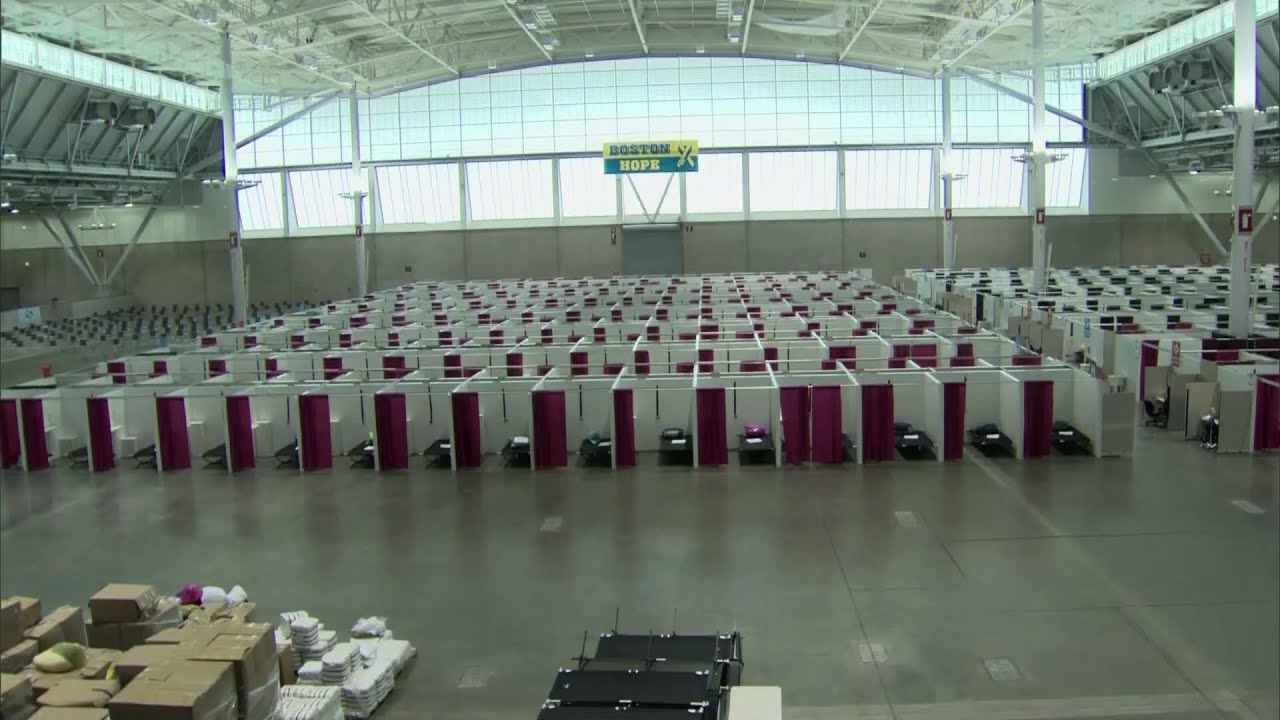 Coronavirus field hospital at Boston Convention and Exhibition Center opening Friday