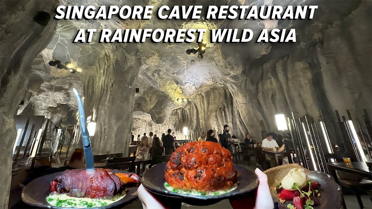 Singapore Cave Restaurant at Rainforest Wild Asia | Cavern Restaurant