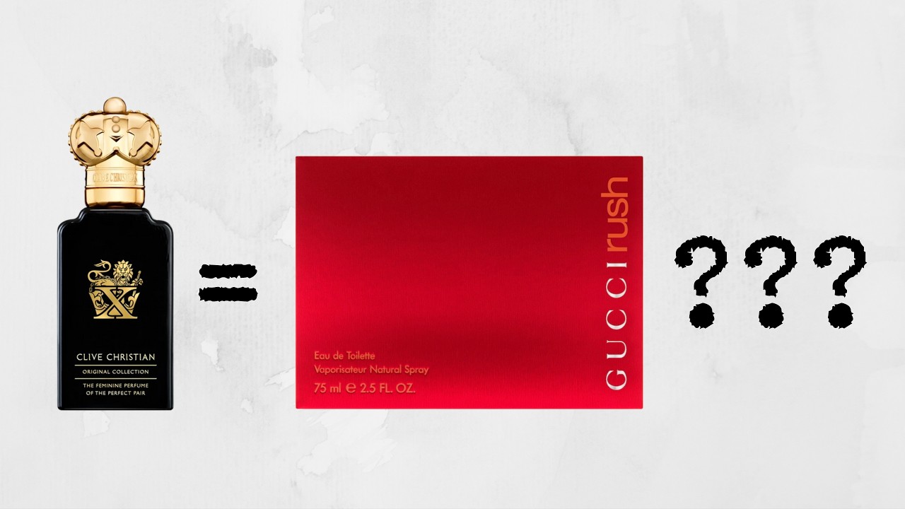 НЕУЖЕЛИ ОНИ ОДИНАКОВЫЕ? Параллельный затест ароматов X Feminine Clive Christian и Gucci Rush Gucci